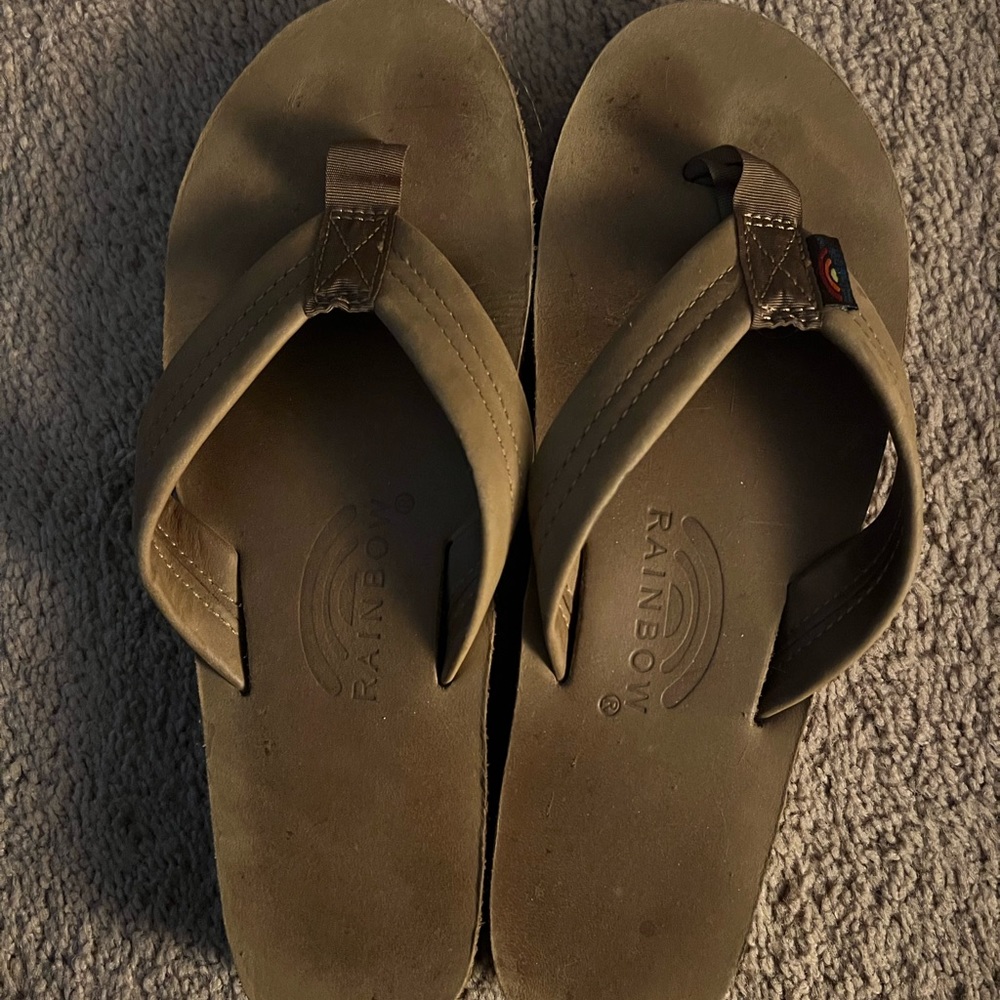 Rainbow Sandals Women's Double Layer Premier Leather Sandals w/Arch Support